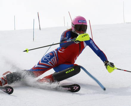 Sports Massage Client - Chemmy Alcott - GB Alpine Ski Racer 